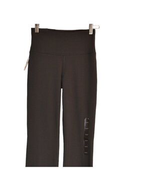 𝅺BANANA Republic track pants high rise waist tall yoga XS dark green bootcut